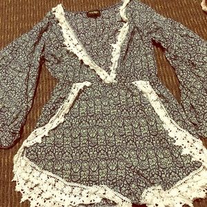 Floral Romper for spring NWOT